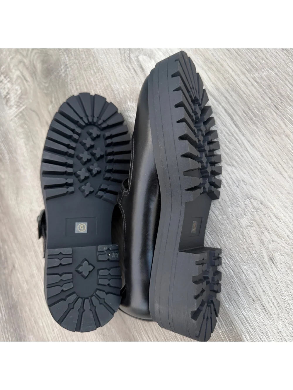 Lulus Black Rawley Black Mary Janes New size 6